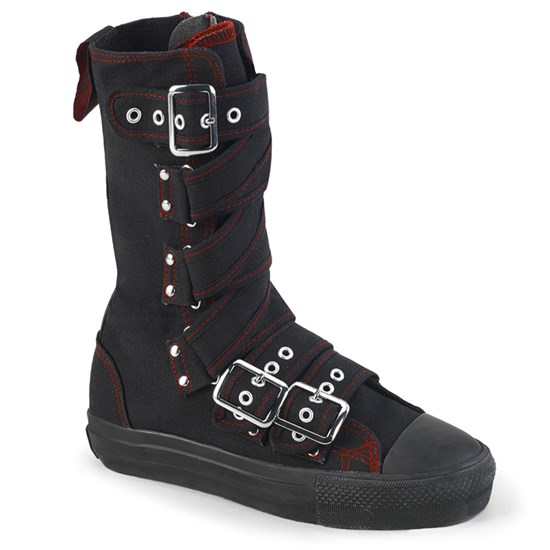 Sneakers Demonia Deviant 207 Donna Nere | QA6487132