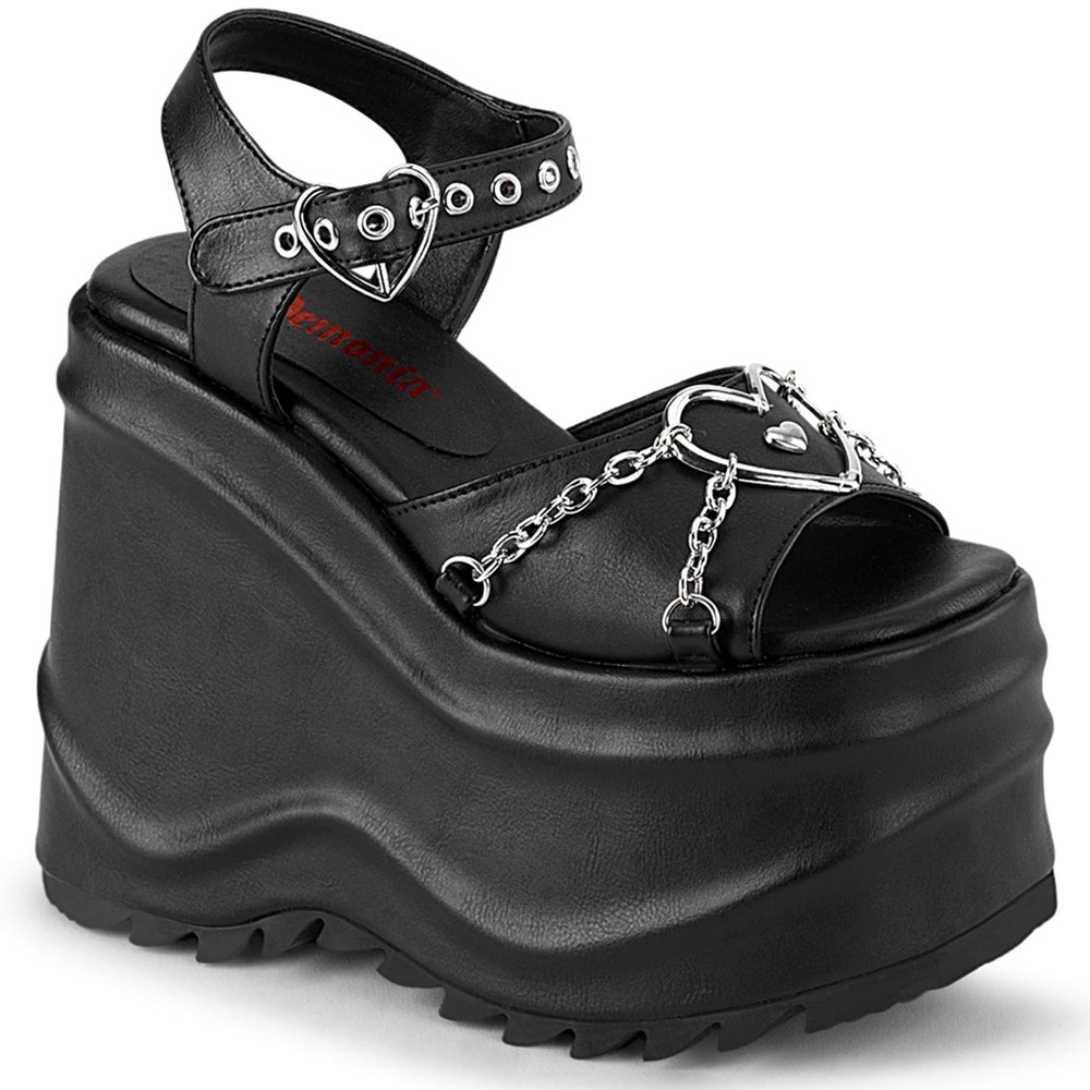 Sandali Demonia Wave 09 Donna Nere | XI2908467