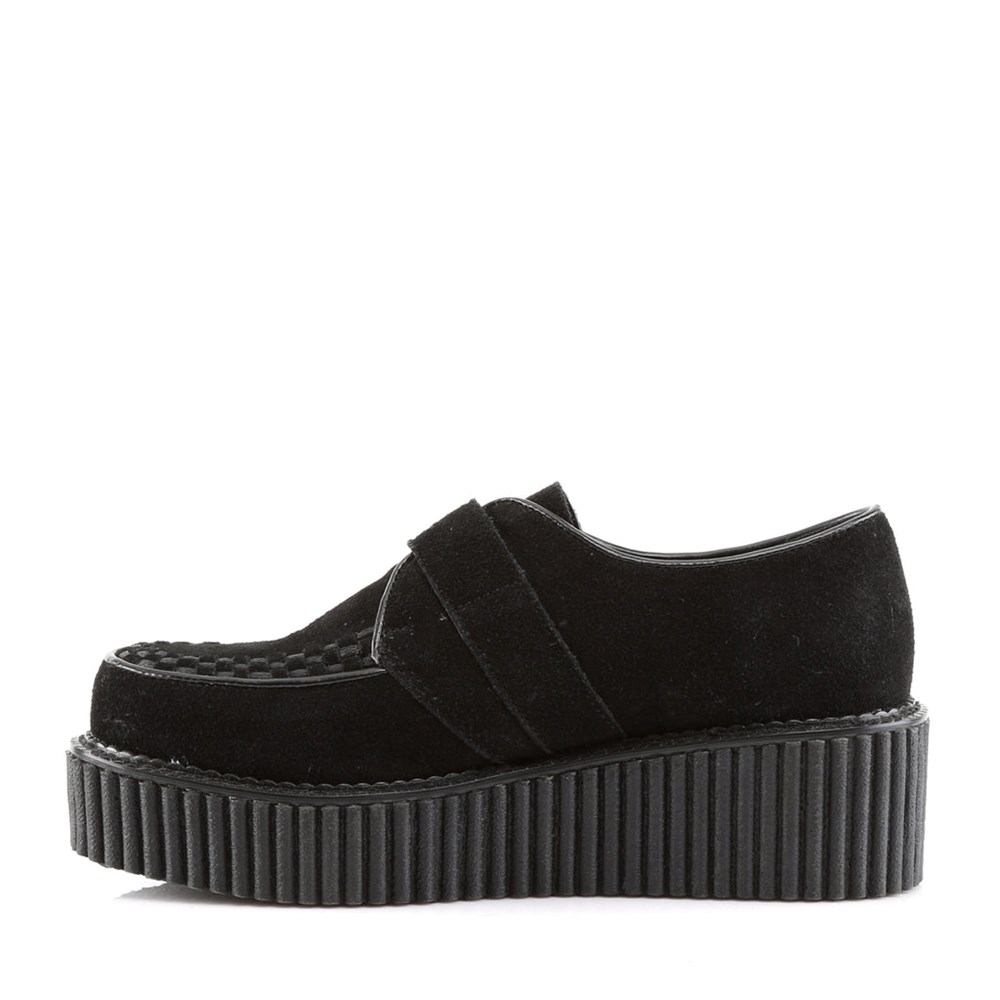 Scarpe Creepers Demonia Creepers Shoes 118 Donna Nere | XV5763924