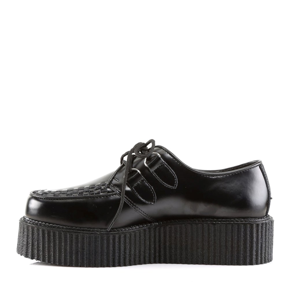 Scarpe Creepers Demonia Creepers Shoes 402 Donna Nere | TS2537019