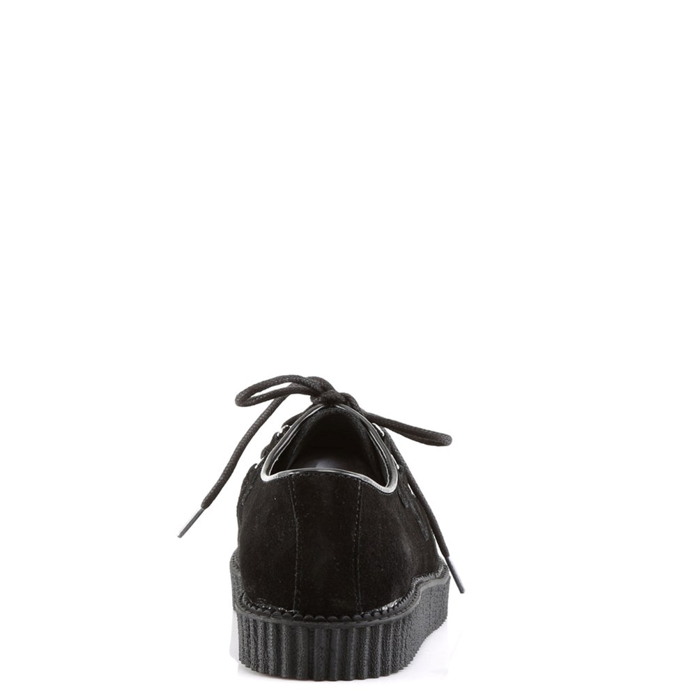 Scarpe Creepers Demonia Creepers Shoes 602S Donna Nere | DH1598627