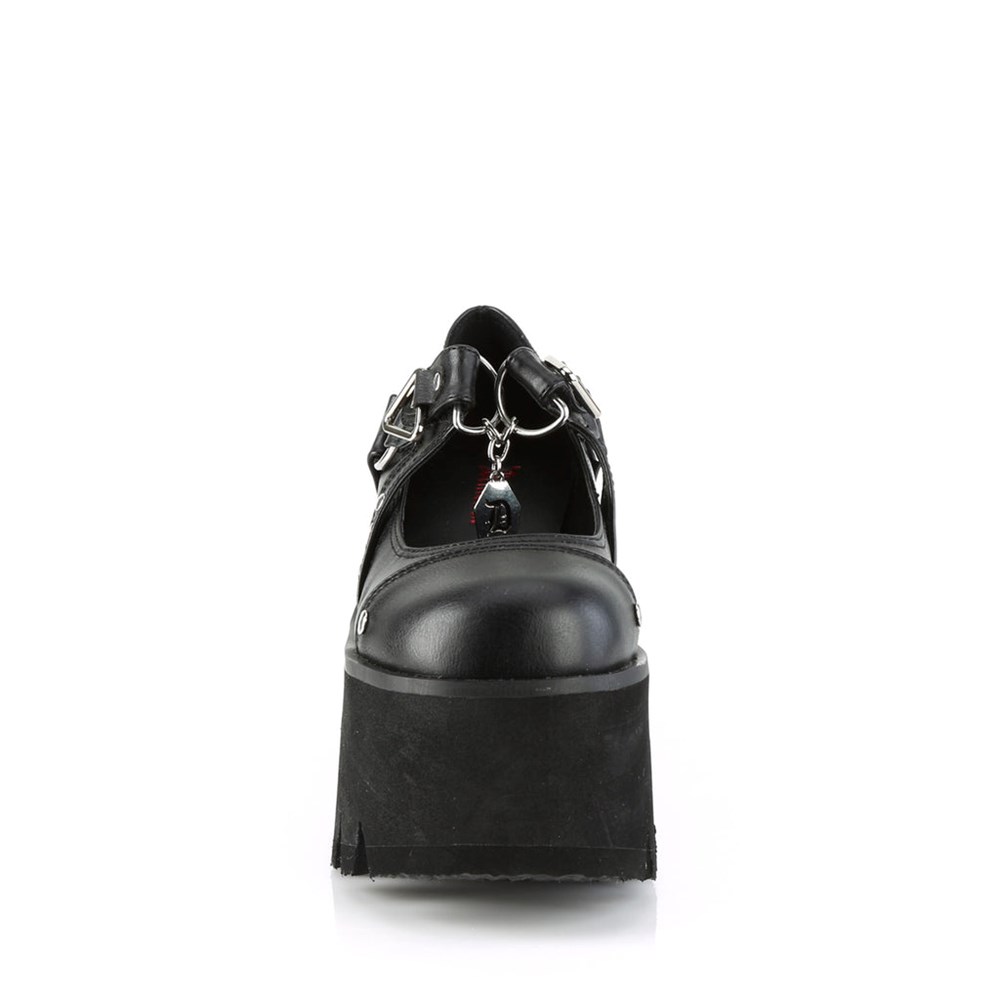 Scarpe Platform Demonia Ashes 33 Donna Nere | AX8021357