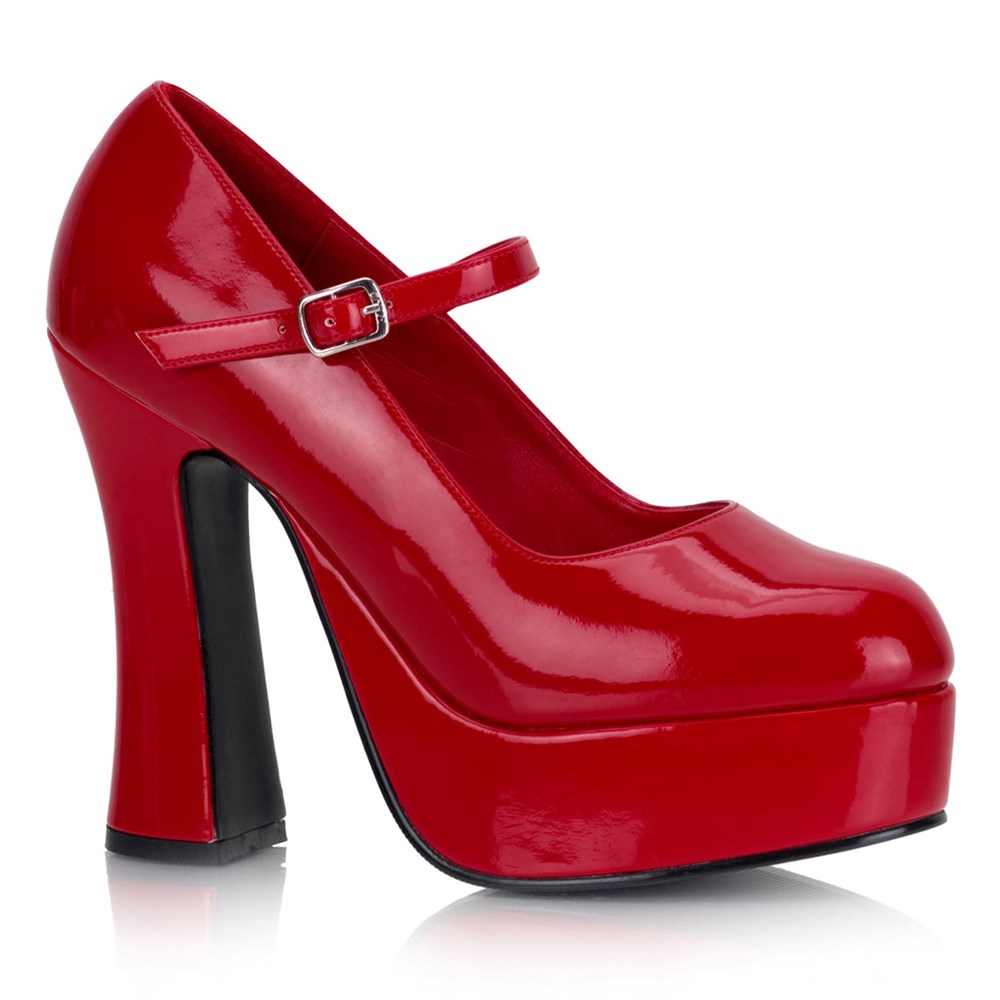 Scarpe Platform Demonia Dolly 50 Donna Rosse | LG7321608