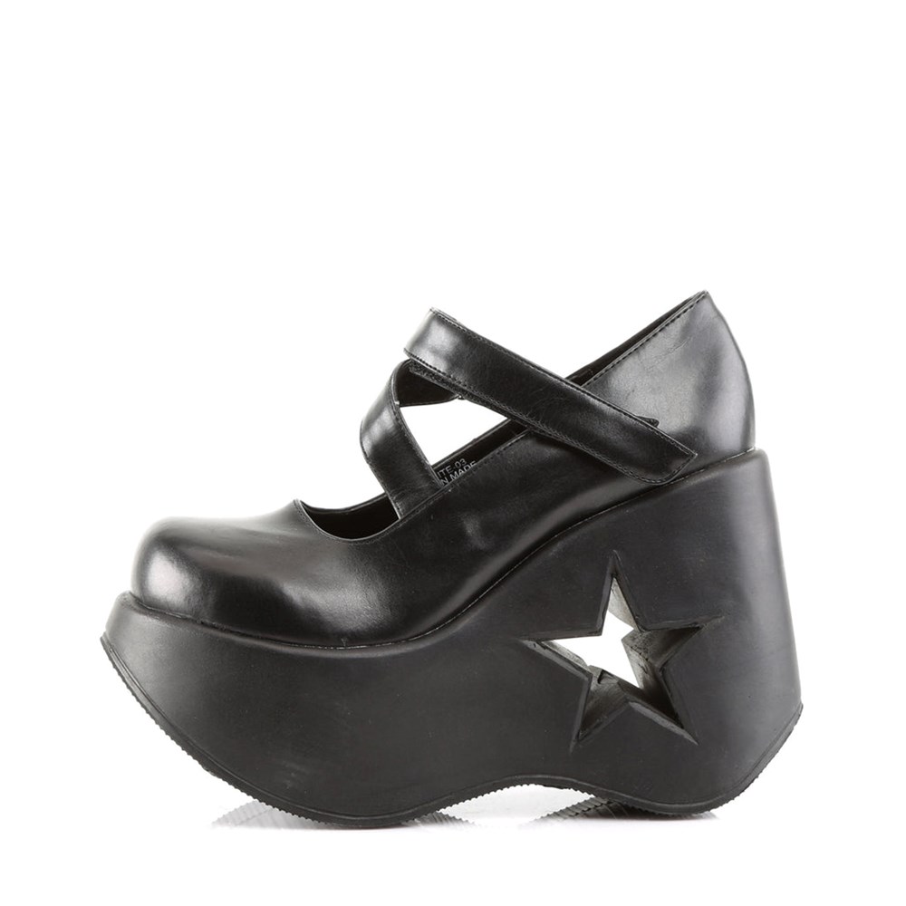 Scarpe Platform Demonia Dynamite 03 Donna Nere | TZ0628479