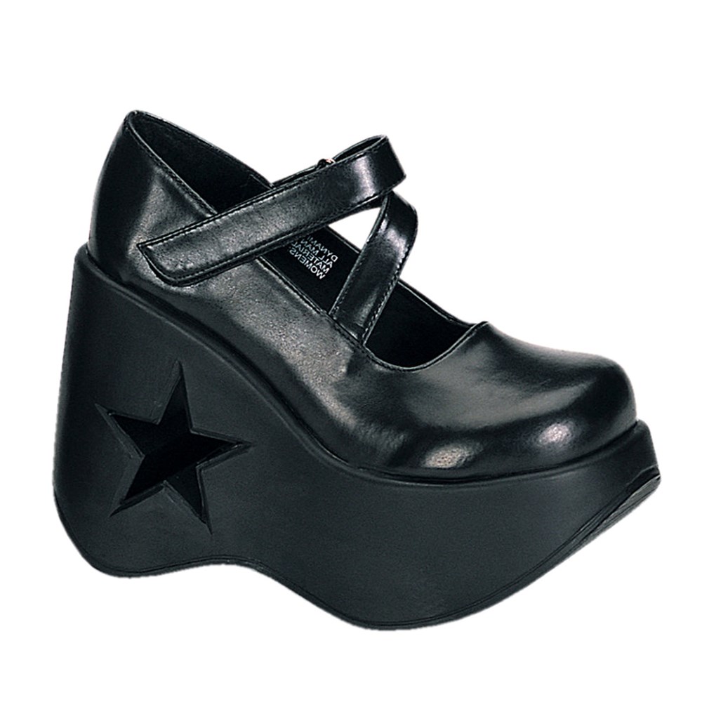 Scarpe Platform Demonia Dynamite 03 Donna Nere | TZ0628479