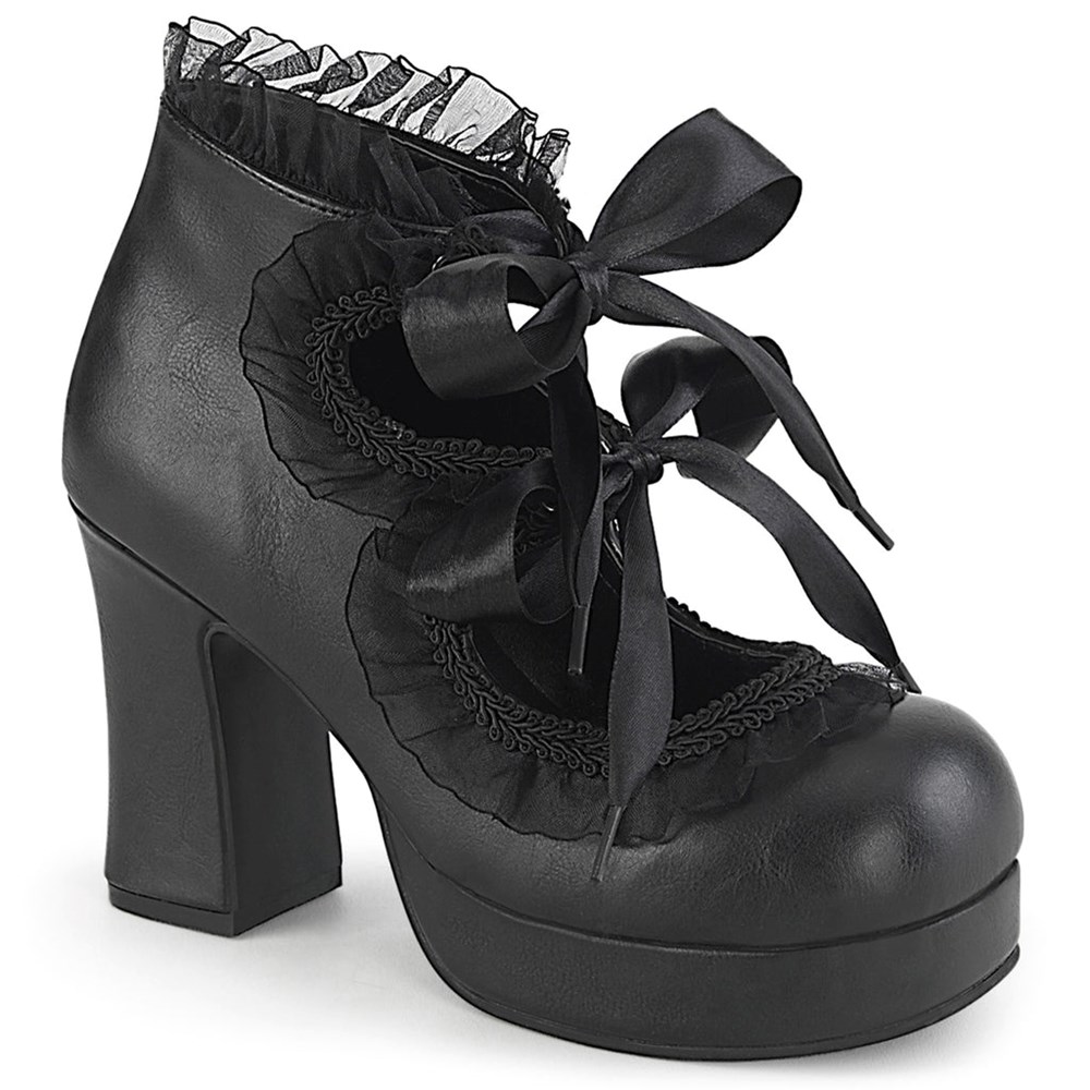 Scarpe Platform Demonia Gothika 53 Donna Nere | XY3712985