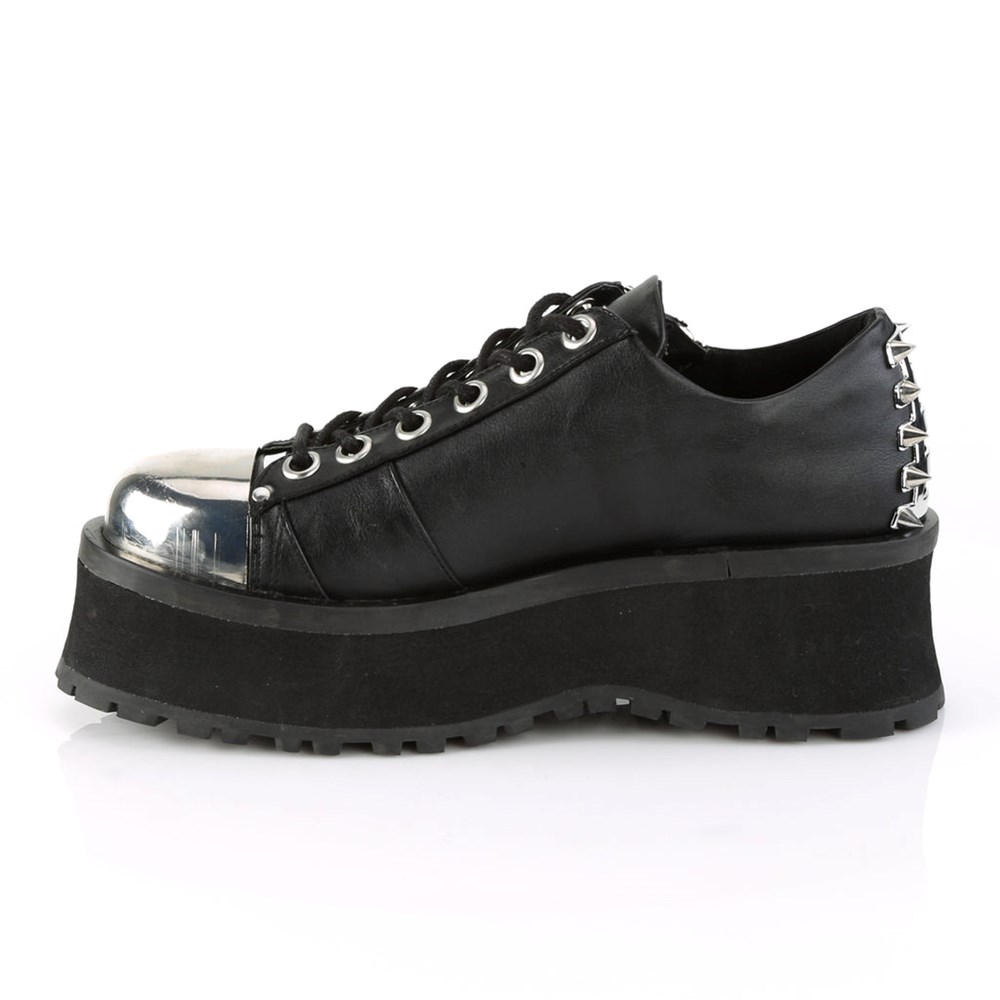 Scarpe Platform Demonia Gravedigger 04 Donna Nere | MY1695703