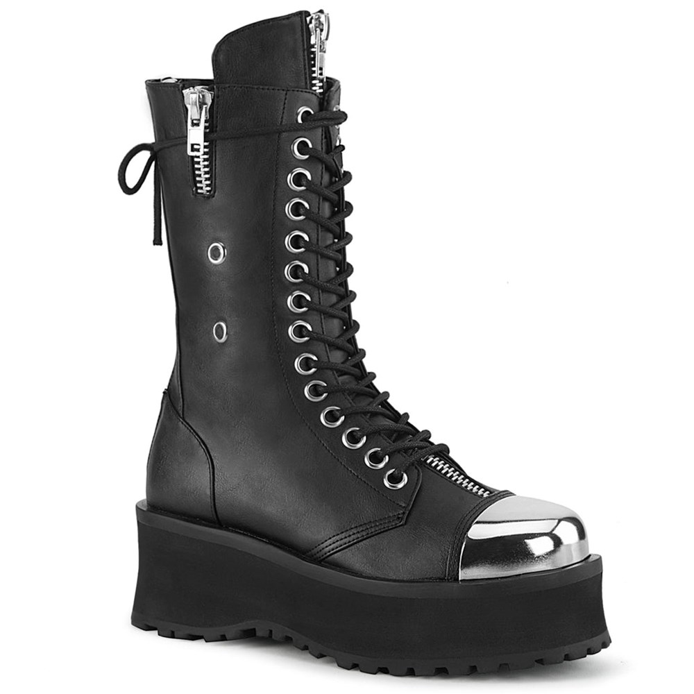 Scarpe Platform Demonia Gravedigger 14 Donna Nere | DZ8579340