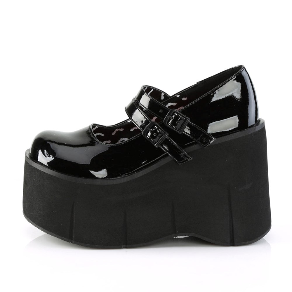 Scarpe Platform Demonia Kera 08 Donna Nere | ZN5036729