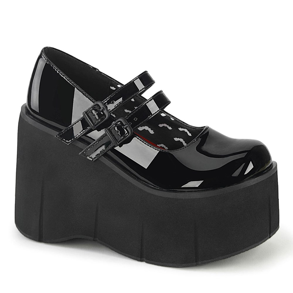 Scarpe Platform Demonia Kera 08 Donna Nere | ZN5036729