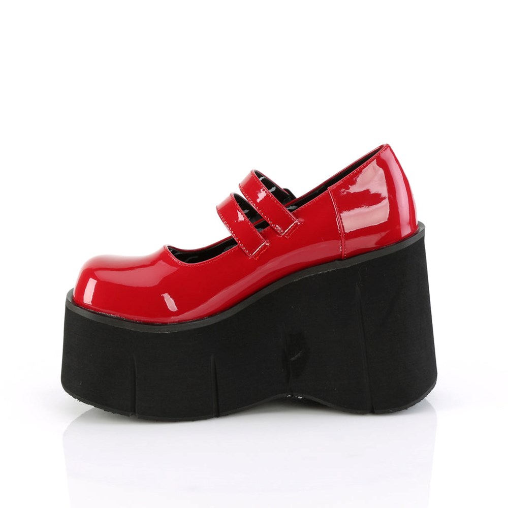 Scarpe Platform Demonia Kera 08 Donna Rosse | UH7593826