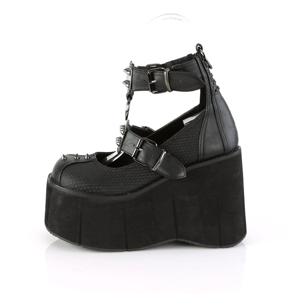 Scarpe Platform Demonia Kera 12 Donna Nere | YQ6730845