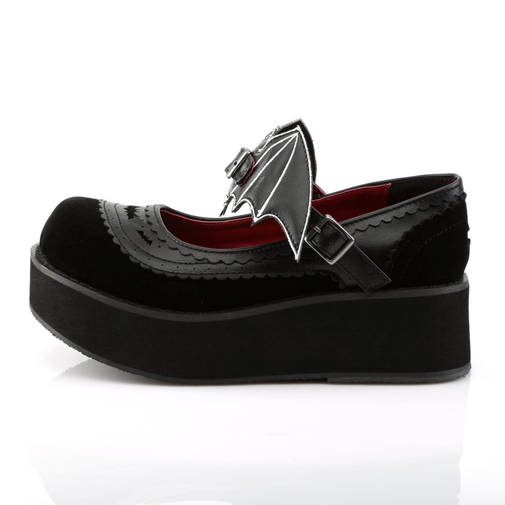 Scarpe Platform Demonia Sprite 09 Donna Nere | CL5687091