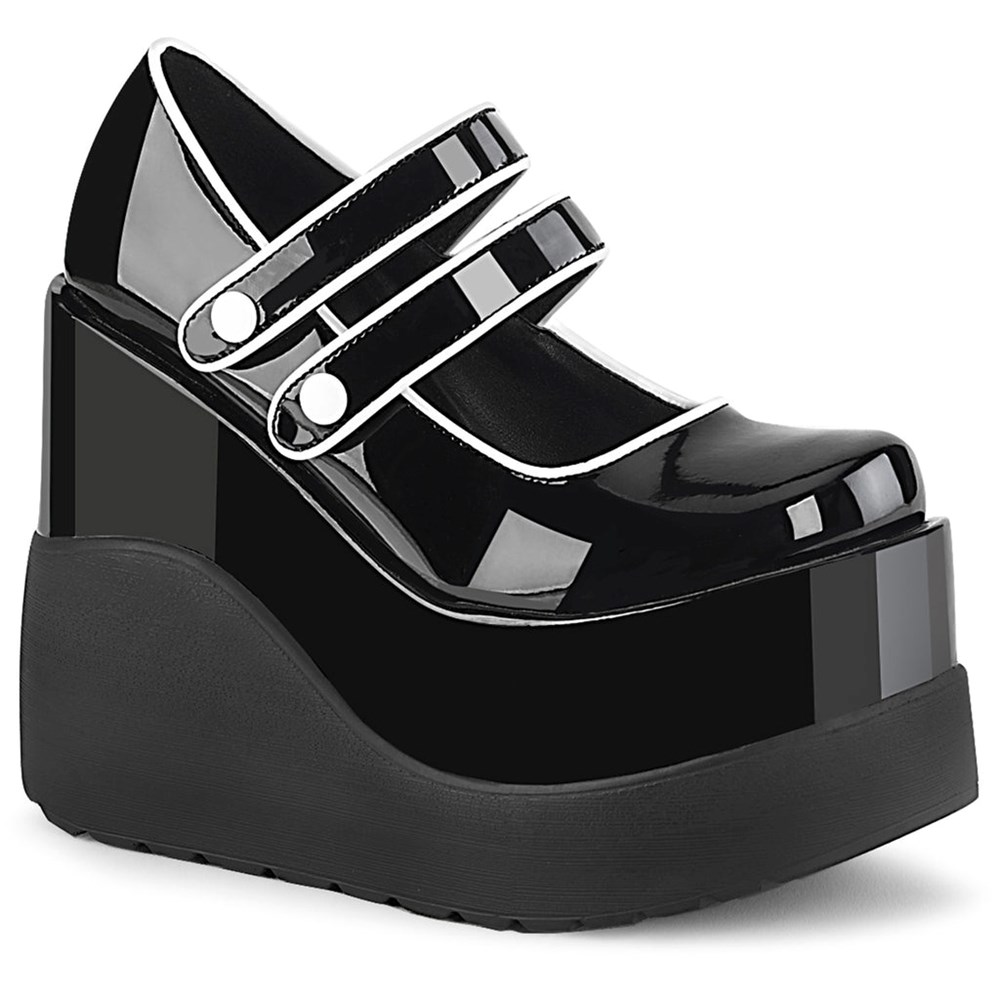 Scarpe Platform Demonia Void 37 Donna Nere | DB8105762