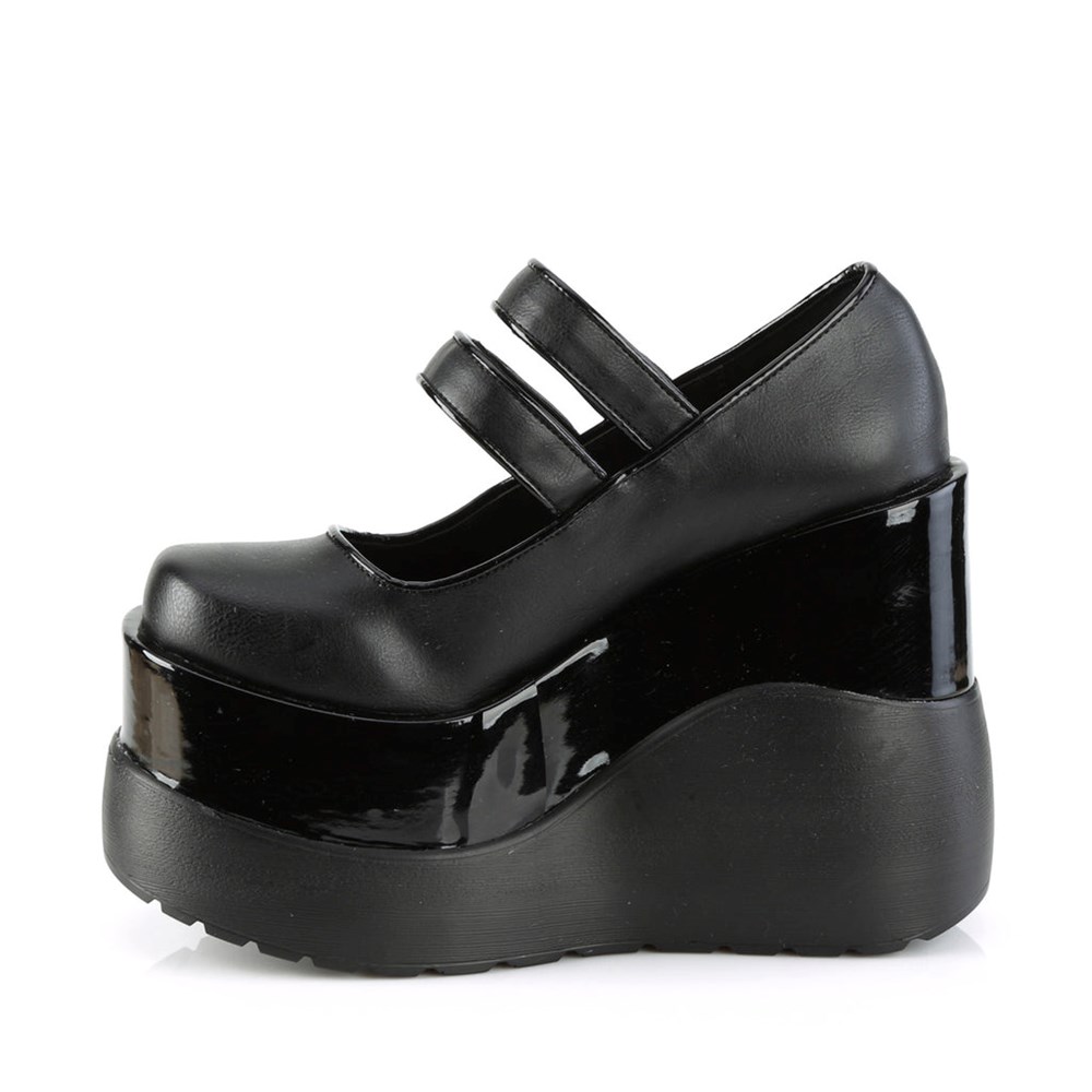 Scarpe Platform Demonia Void 37 Donna Nere | NJ8716594