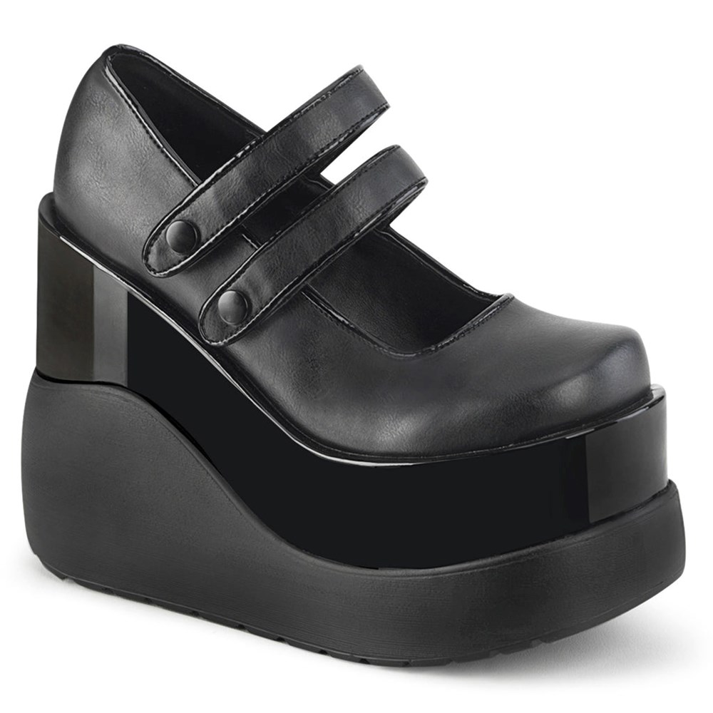 Scarpe Platform Demonia Void 37 Donna Nere | NJ8716594