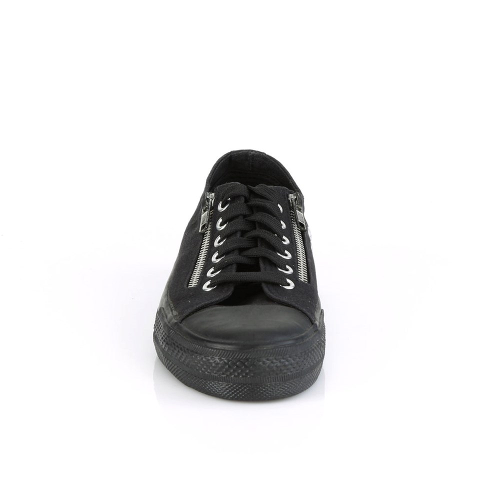 Sneakers Demonia Deviant 06 Donna Nere | RW0194872