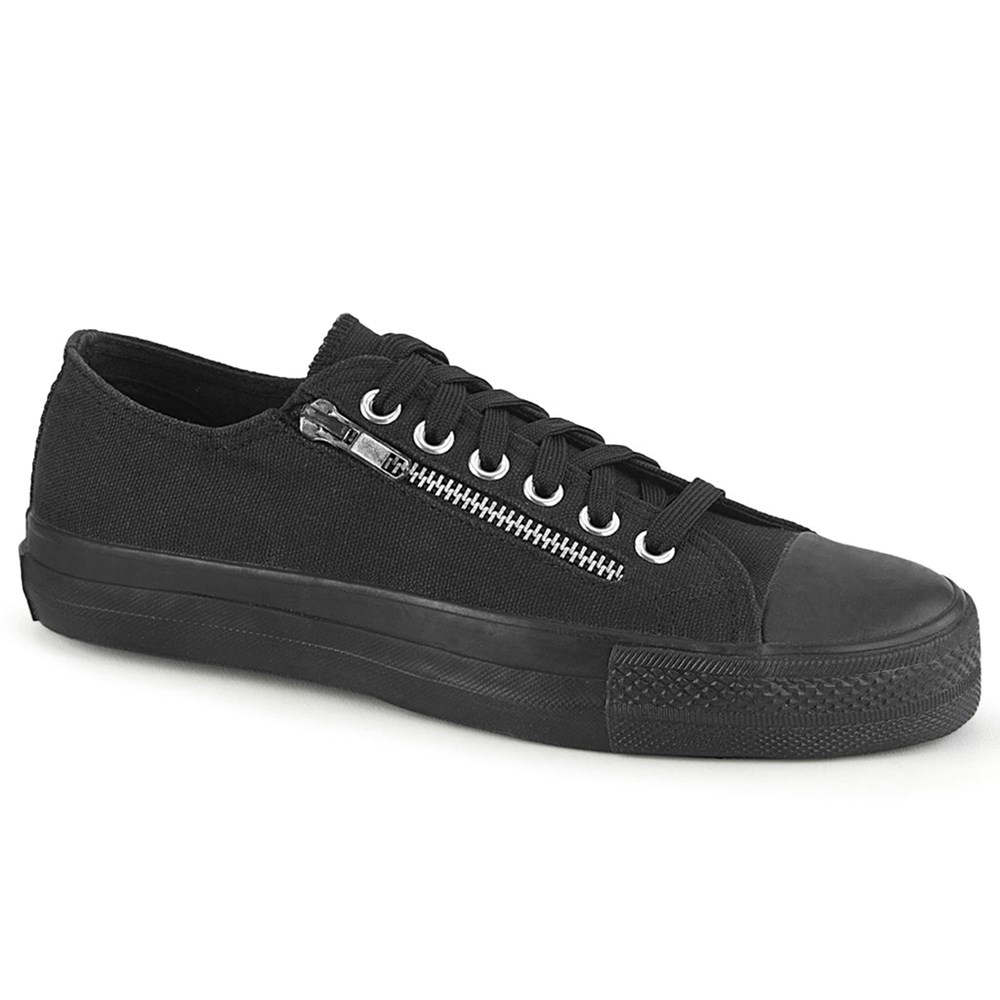 Sneakers Demonia Deviant 06 Donna Nere | RW0194872