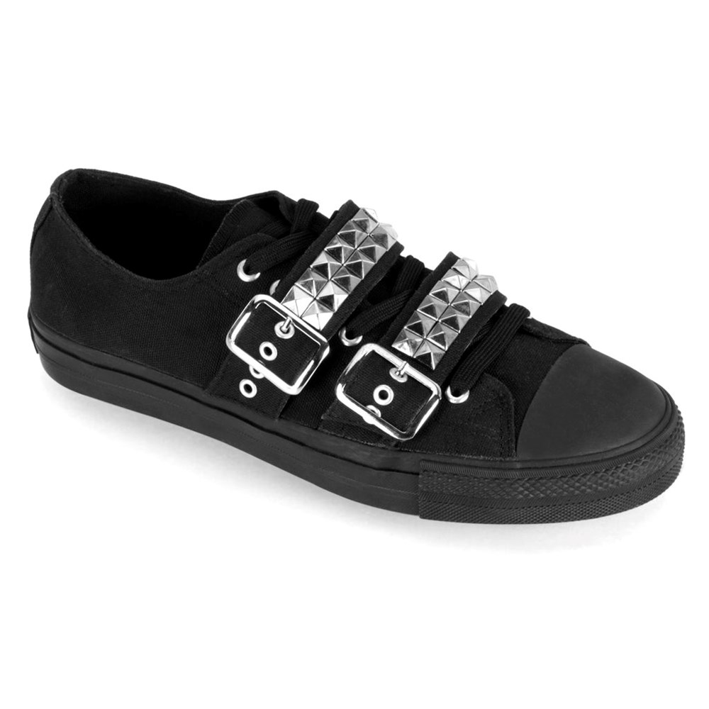 Sneakers Demonia Deviant 08 Donna Nere | TM8069341