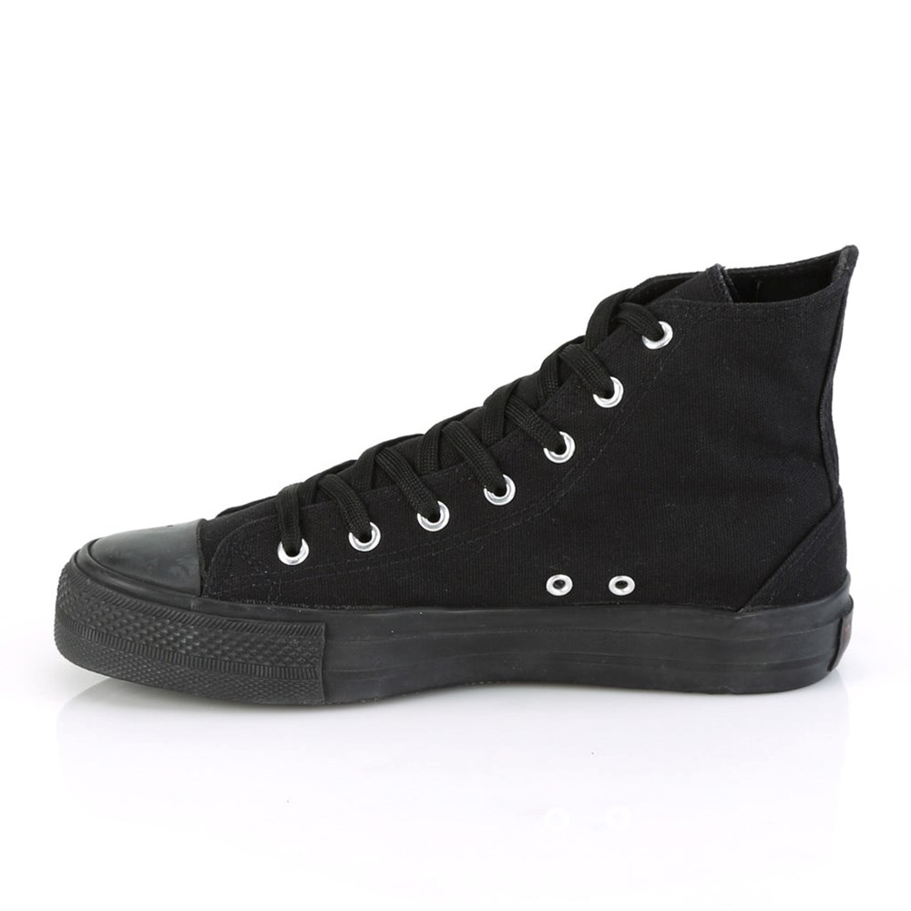 Sneakers Demonia Deviant 101 Donna Nere | FE2473810