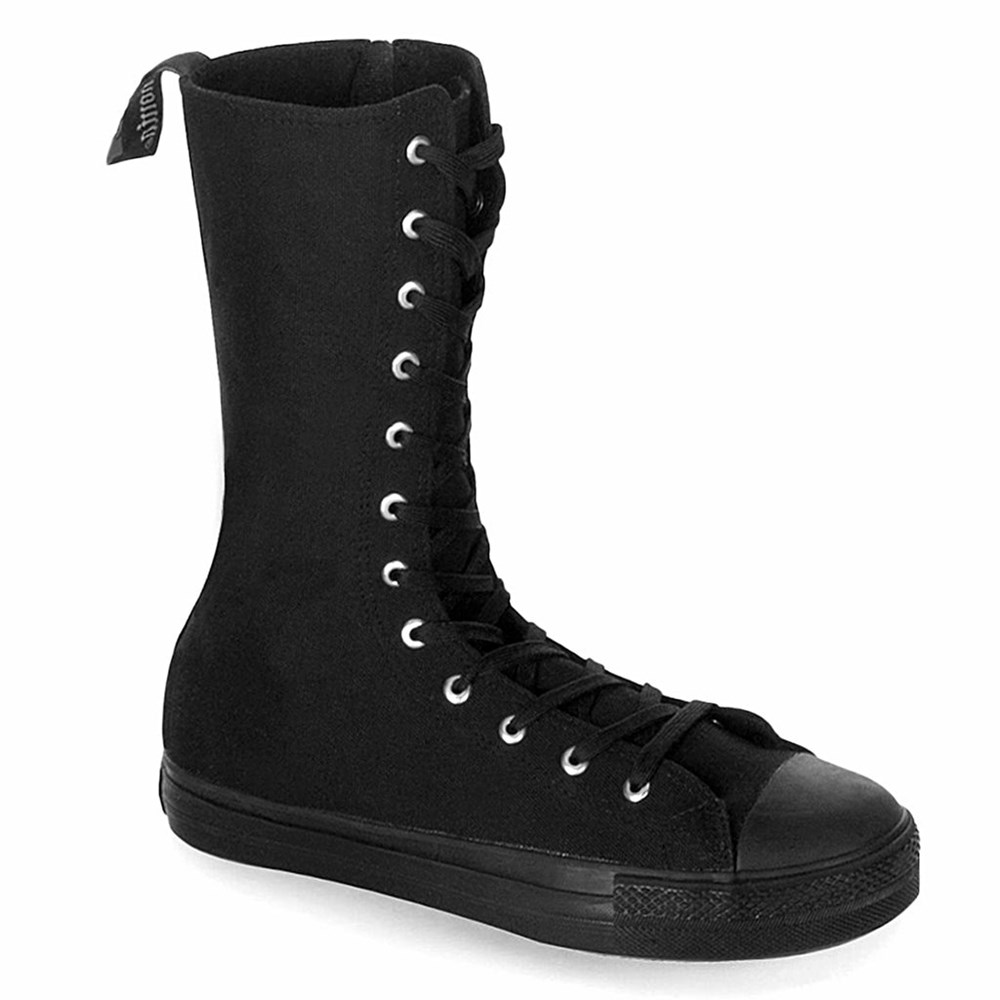 Sneakers Demonia Deviant 201 Donna Nere | CA8712653