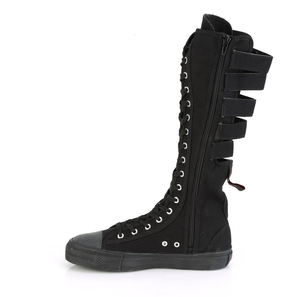 Sneakers Demonia Deviant 310 Donna Nere | YB3254098