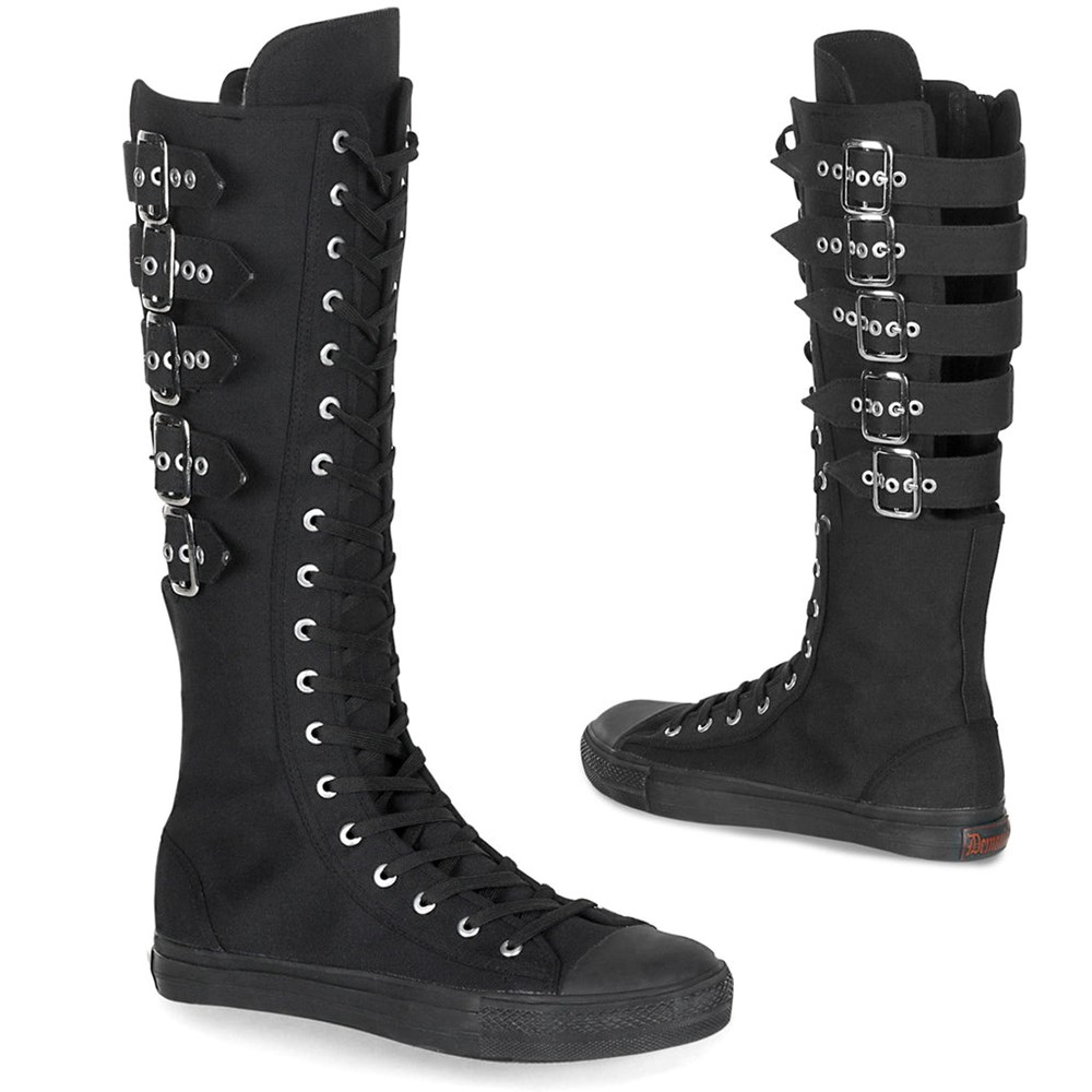 Sneakers Demonia Deviant 310 Donna Nere | YB3254098