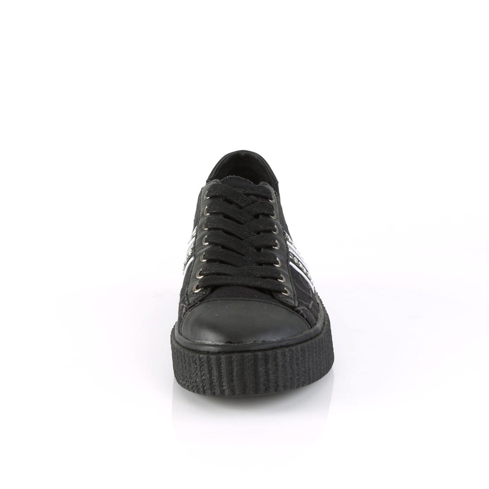 Sneakers Demonia Sneeker 106 Donna Nere | XS9067841