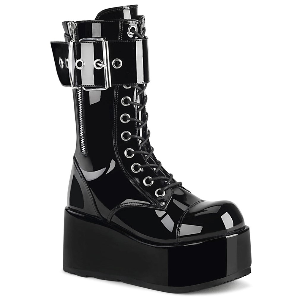 Stivaletti Demonia Petrol 150 Donna Nere | SZ1985273